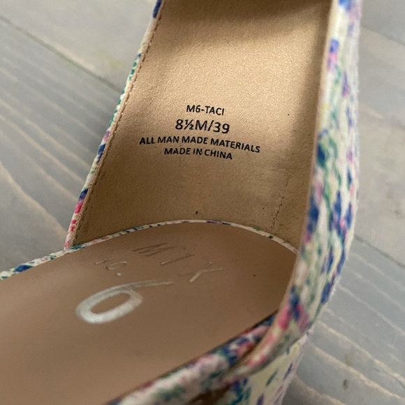 Mix Taci Chunky Heel Sandals - Size 8.5 - Picture 6 of 7